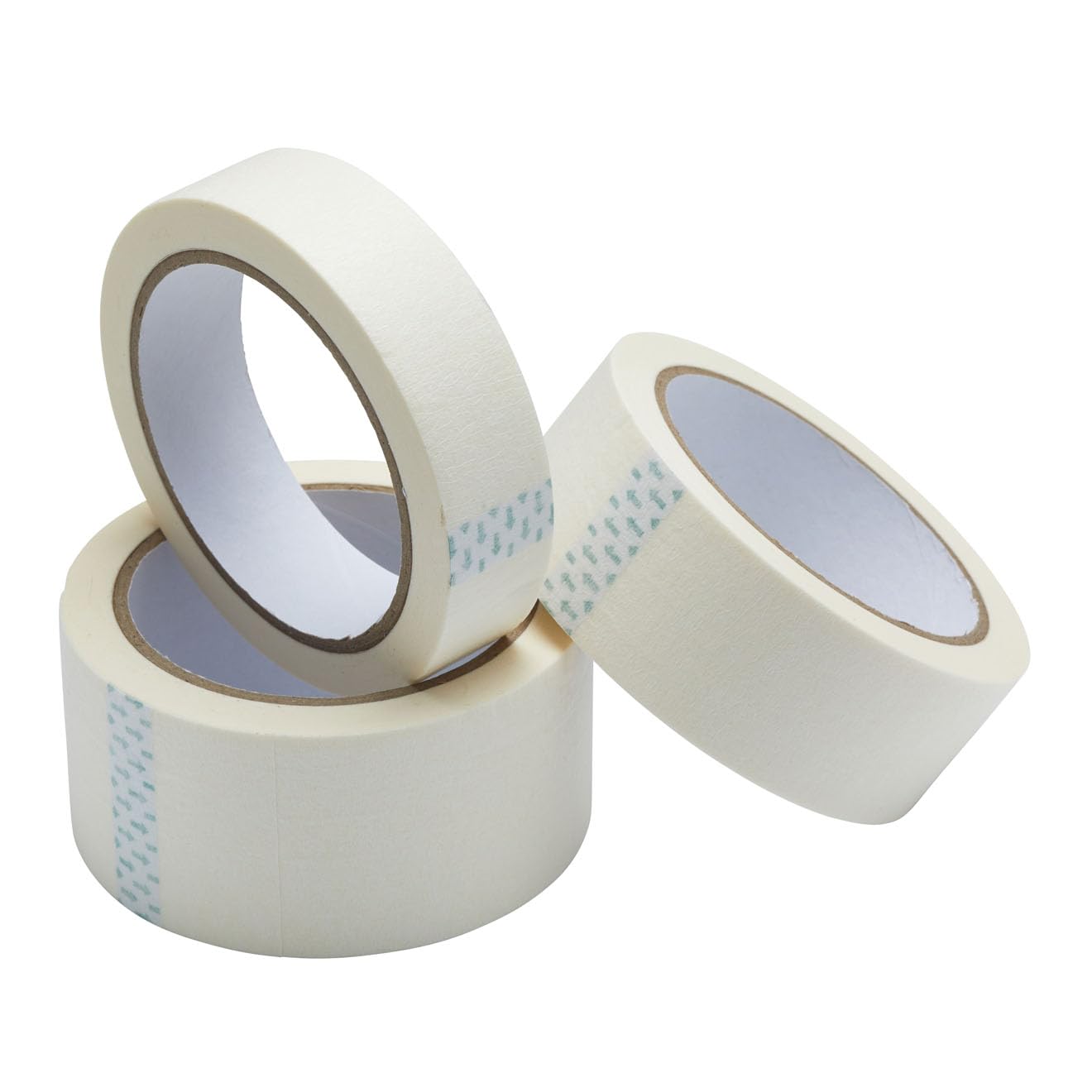 Triple Pack 25M Multi Surface Masking Tape for Painting, Painters Tape for Sharp Paint Lines, 19Mm Wide