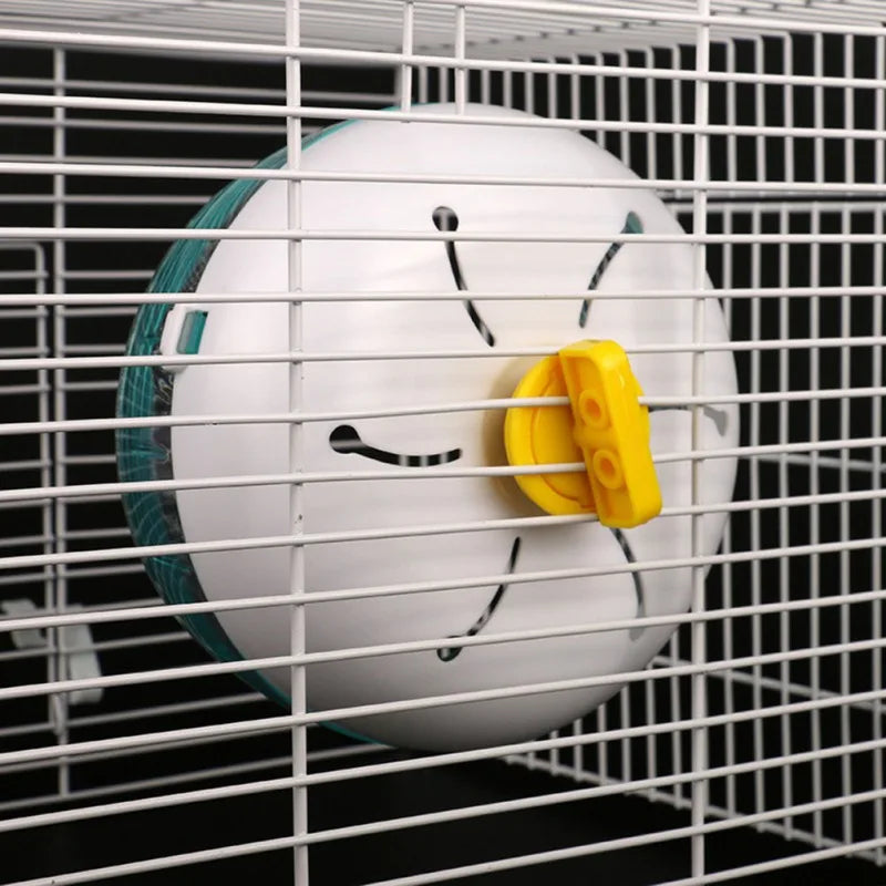 Silent Hamster Exercise Wheel | Quiet Spinner Running Wheel for Gerbils, Mice & Small Animals
