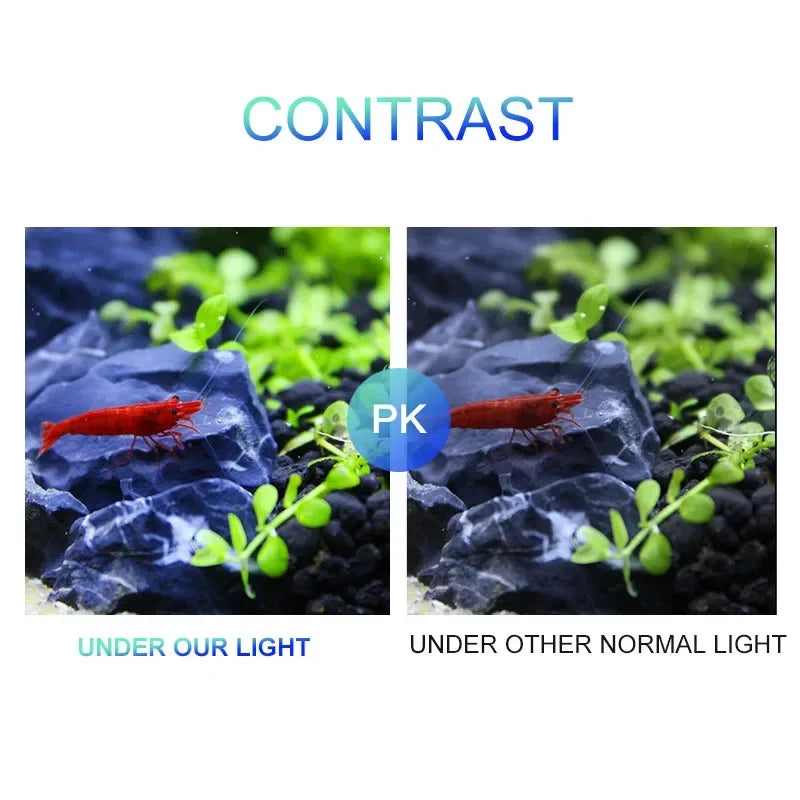 Super Slim LED Aquarium Light | 5W/10W/15W Waterproof Clip-On Grow Light for Aquatic Plants