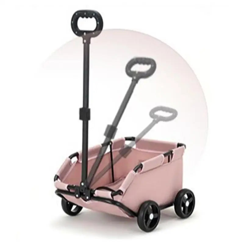 Lightweight Folding Pet Stroller | 4-Wheel Trolley for Dogs & Cats | Perfect for Travel & Shopping