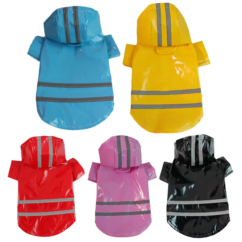 Dog Raincoat Reflective Waterproof Snowproof