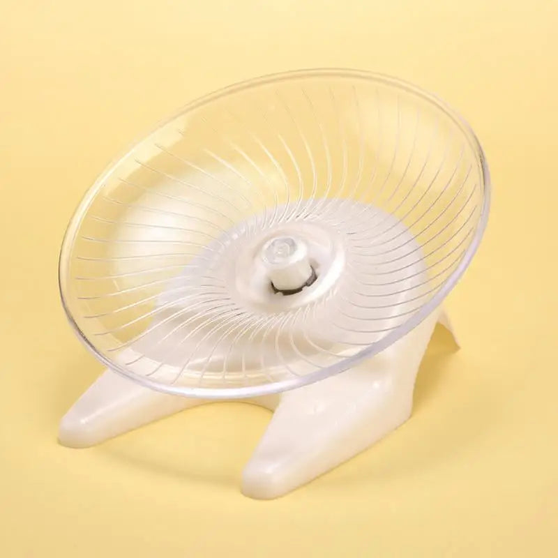 Transparent Anti-Slip Hamster Running Wheel | Indoor Exercise Toy for Healthy, Happy Hamsters