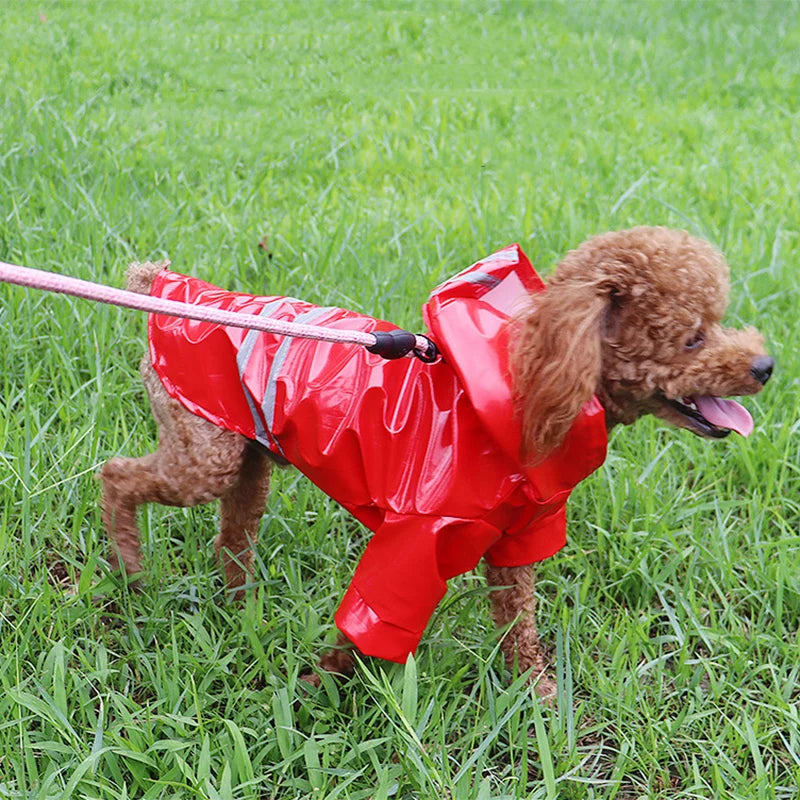 Dog Raincoat Reflective Waterproof Snowproof