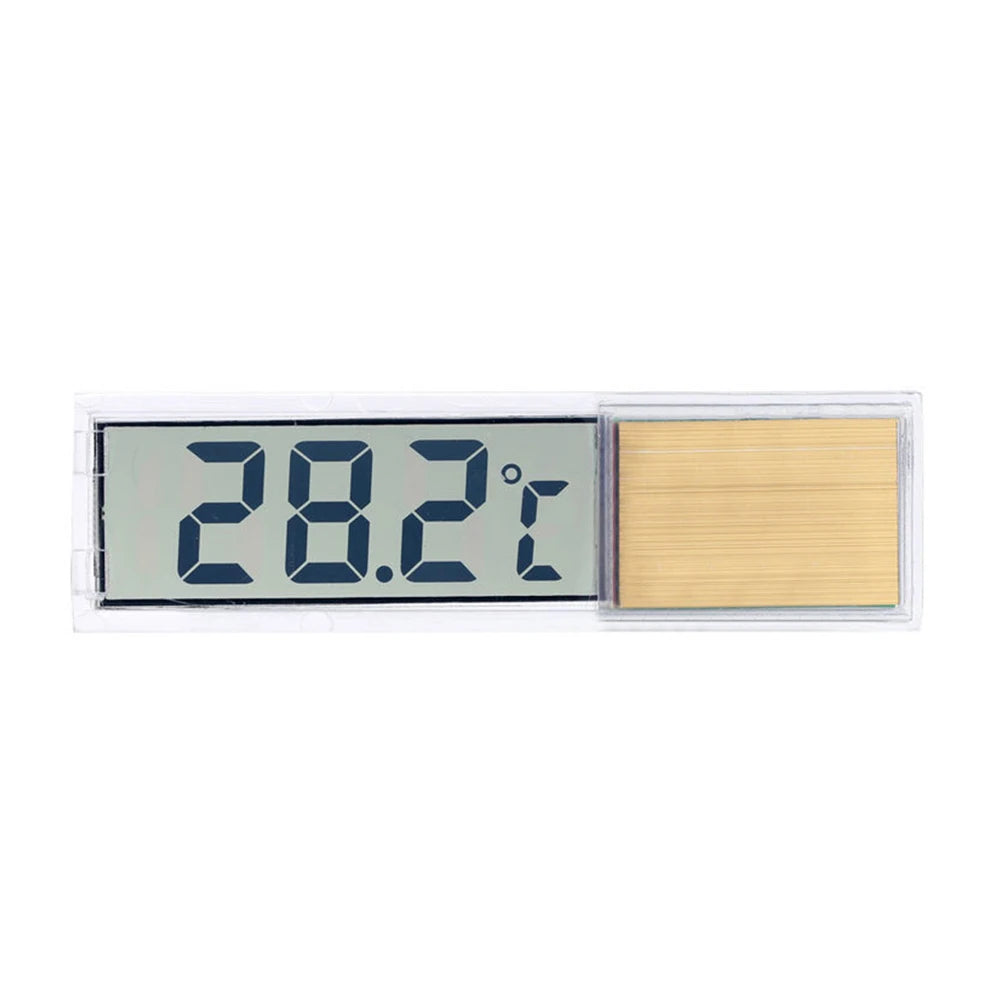 Waterproof Aquarium Thermometer | 3D Digital LCD Electronic Fish Tank Temperature Meter for Fish & Turtles