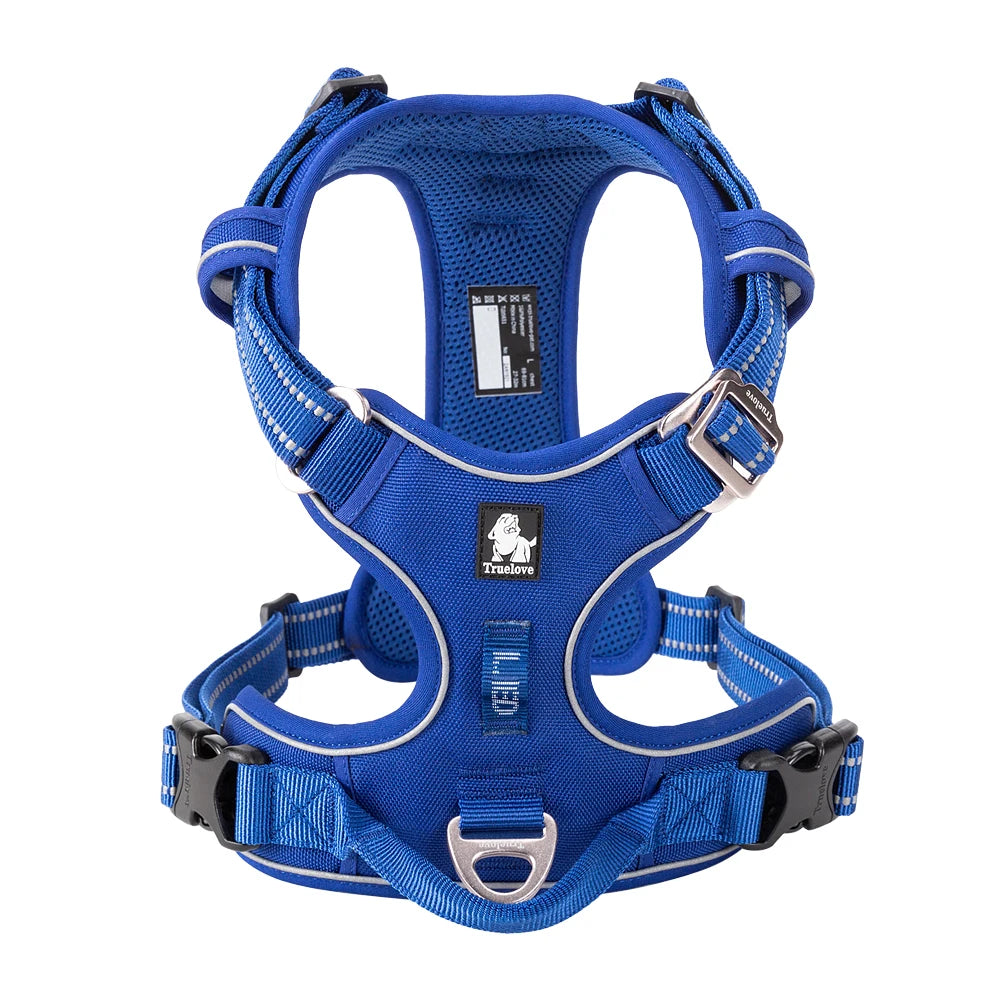 TrueLove Pet Harness: No Pull, Split Design for Small, Medium & Large Dogs | Fashionable Outdoor Harness