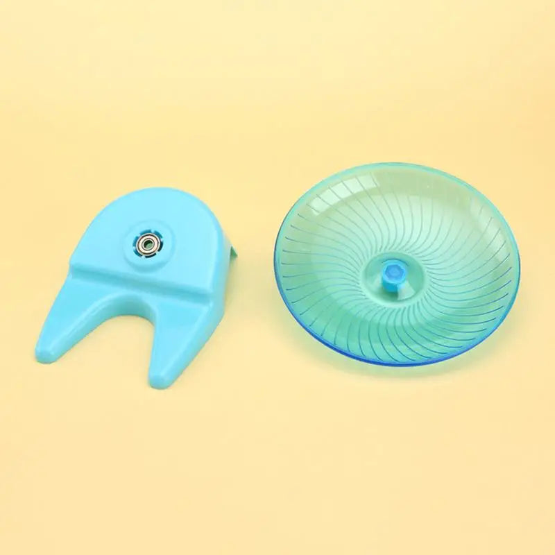 Transparent Anti-Slip Hamster Running Wheel | Indoor Exercise Toy for Healthy, Happy Hamsters