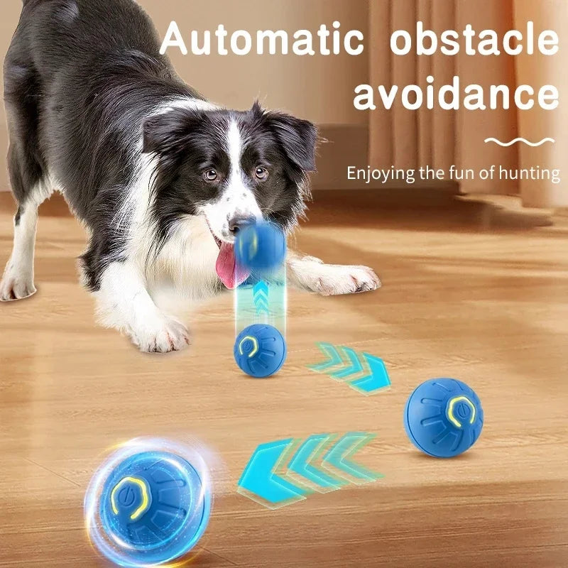 Smart Dog Toy Ball | Electronic Interactive Moving Ball - USB Rechargeable Bouncing Toy for Puppies and Cats - Perfect Birthday Gift