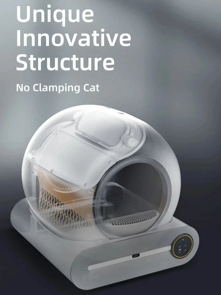 Tonepie 65L Automatic Smart Cat Litter Box | Self-Cleaning Fully Enclosed Pet Toilet
