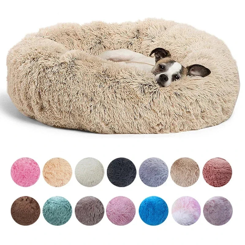 Round Pet Bed for Large Dog Bed Super Soft