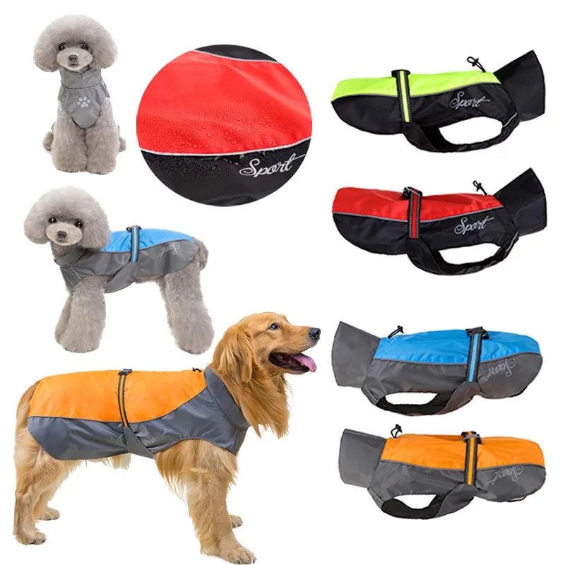 Dog Raincoat for Small Large Dog Cat Clothes