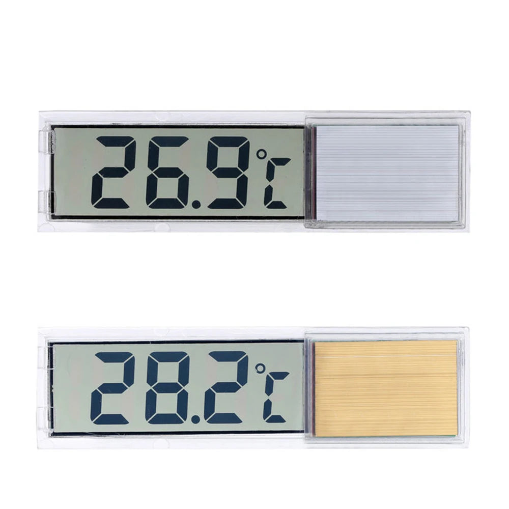 Waterproof Aquarium Thermometer | 3D Digital LCD Electronic Fish Tank Temperature Meter for Fish & Turtles