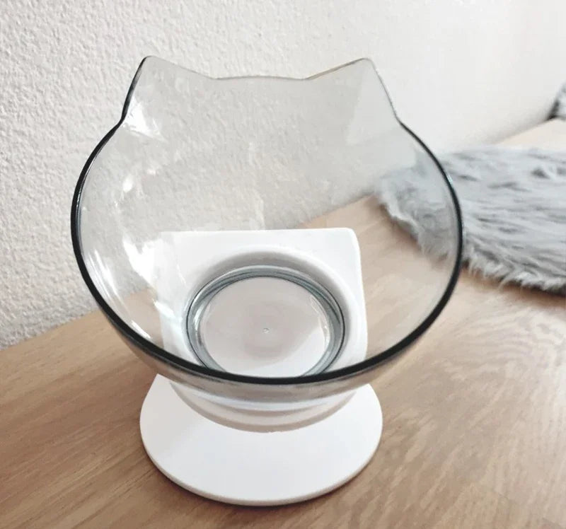 Non-Slip Double Cat and Dog Bowl with Stand | Pet Feeding Station for Food and Water