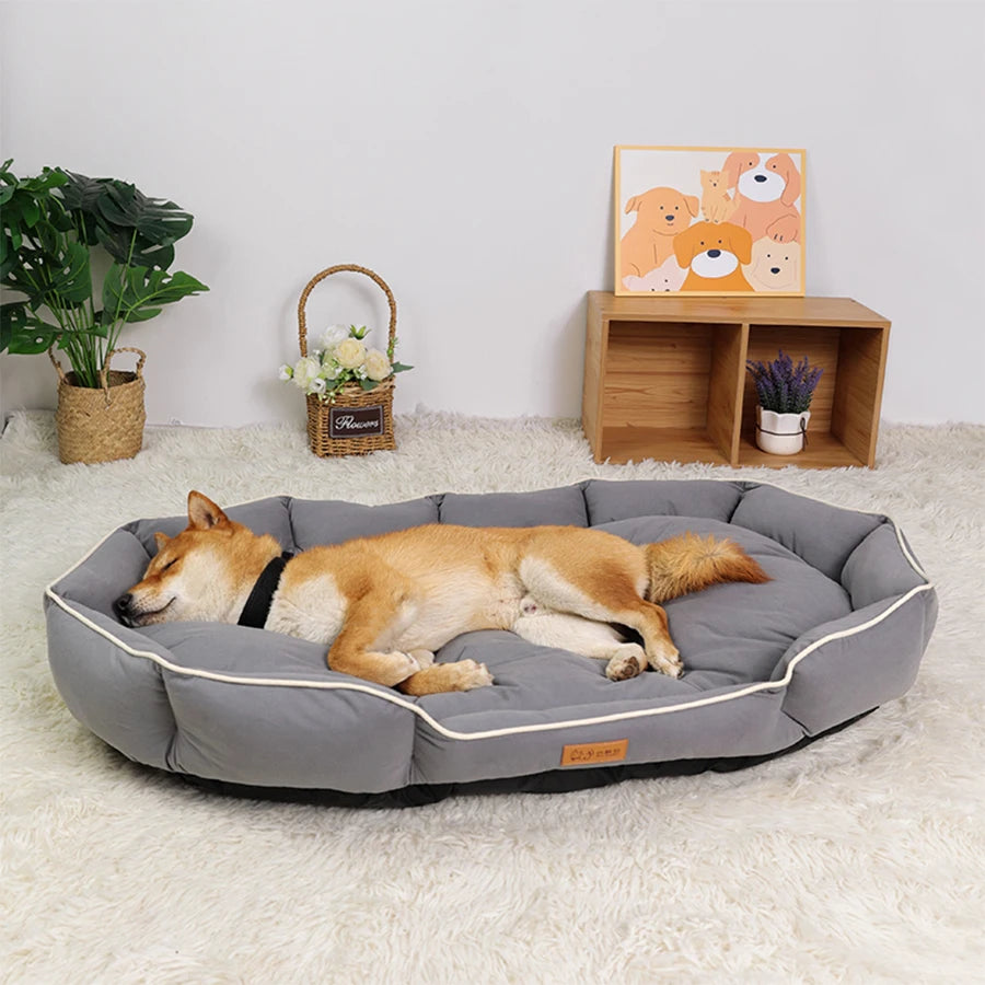 Imitation Suede Pet Bed, Dog Bed And Cat Mat, Pet Bed
