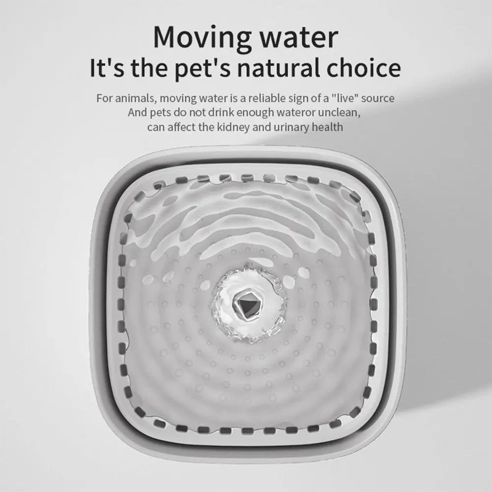 3L Automatic Cat Water Fountain | USB Electric Recirculating Filter Dispenser with Mute Operation