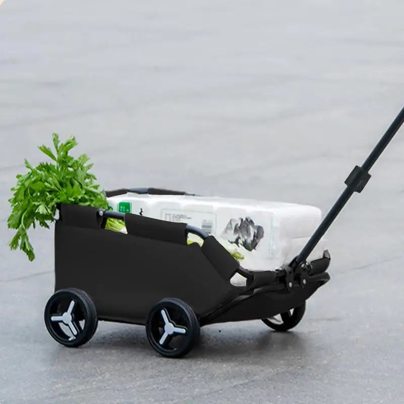 Lightweight Folding Pet Stroller | 4-Wheel Trolley for Dogs & Cats | Perfect for Travel & Shopping