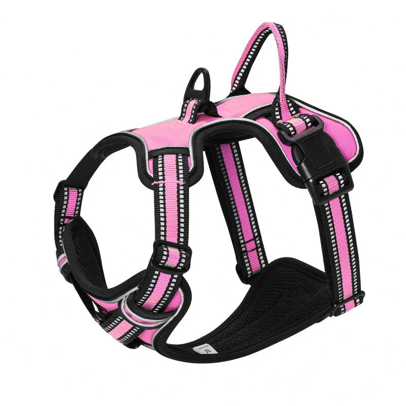 Reflective No Pull Dog Harness | Adjustable Safety Vest for Training & Outdoor Activities