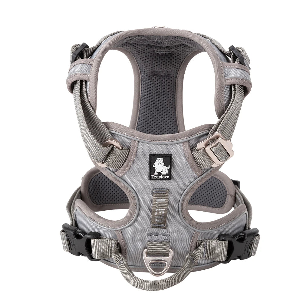 TrueLove Pet Harness: No Pull, Split Design for Small, Medium & Large Dogs | Fashionable Outdoor Harness