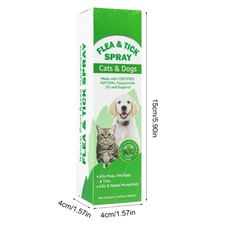 Fleas and Tick Treatment for Dogs | Prevention and Control Spray for Home Use