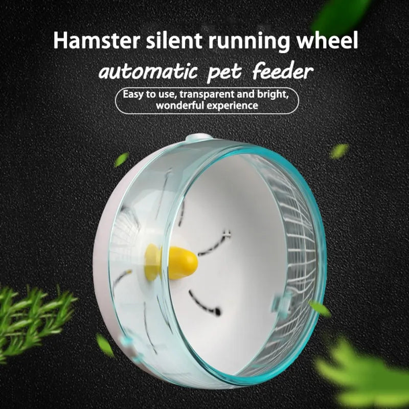 Silent Hamster Exercise Wheel | Quiet Spinner Running Wheel for Gerbils, Mice & Small Animals