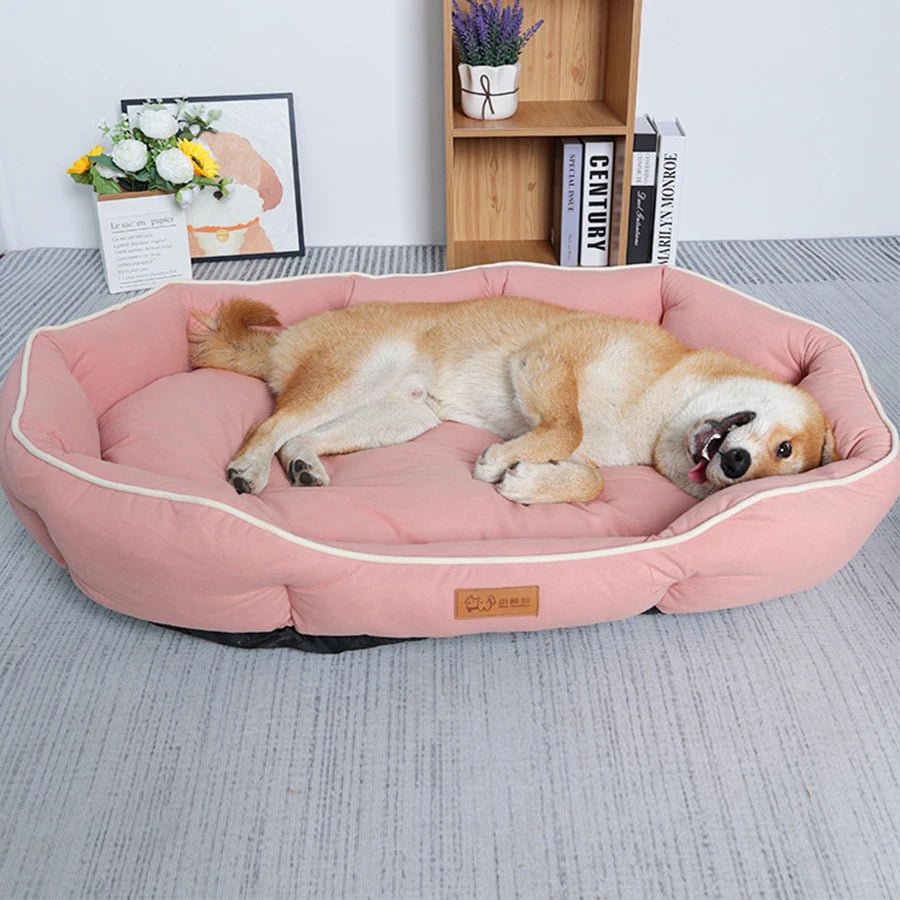 Imitation Suede Pet Bed, Dog Bed And Cat Mat, Pet Bed