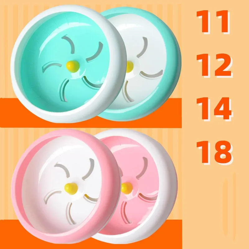 Silent Hamster Exercise Wheel | Plastic Running Disc Toy for Hamster Cage & Small Pet Sports Accessories