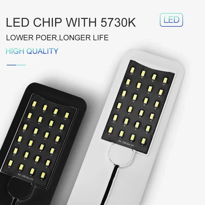 Super Slim LED Aquarium Light | 5W/10W/15W Waterproof Clip-On Grow Light for Aquatic Plants