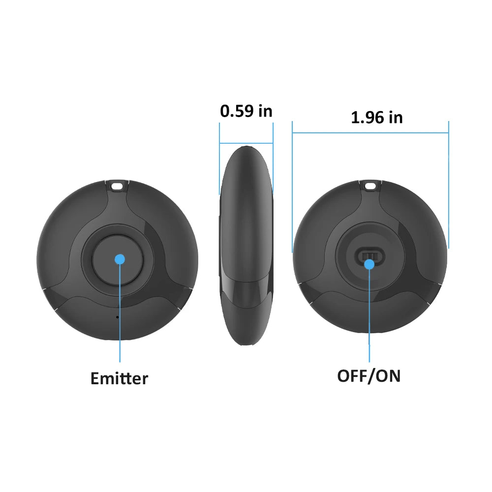 Portable USB Ultrasonic Mosquito Repeller | Flea and Tick Pest Control for Pets and Dogs