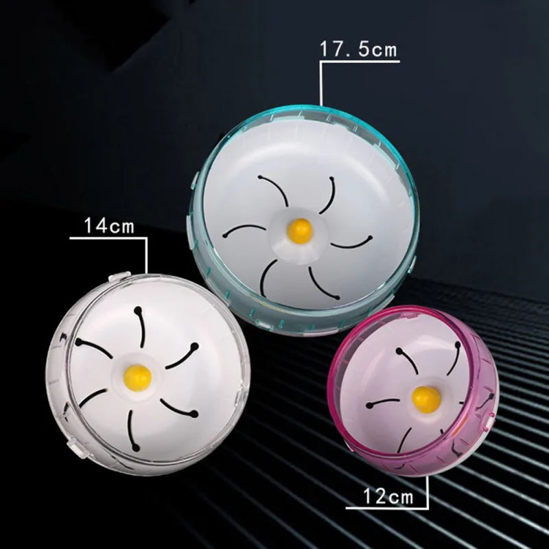 Silent Hamster Exercise Wheel | Quiet Spinner Running Wheel for Gerbils, Mice & Small Animals