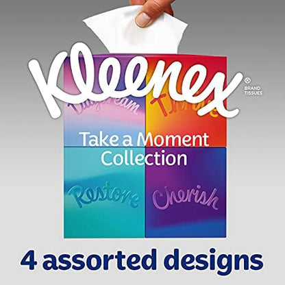 Take a Moment Collection Tissues - 12 Cube Tissue Boxes - in Aid of Mind - Contains 4 Different Designs