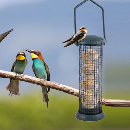 Bird Feeder Dumplings Grease Ball Rack | Outdoor Food Dispenser for Small Wild Birds