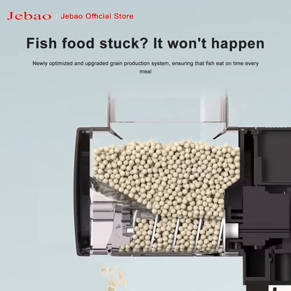 Jebao Jecod Automatic Fish Feeder | Intelligent WiFi Digital Timer with Remote Control for Aquariums