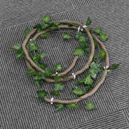 Flexible Reptile Vines with Suction Cups | Jungle Climber Habitat Decor for Lizards, Geckos & Snakes