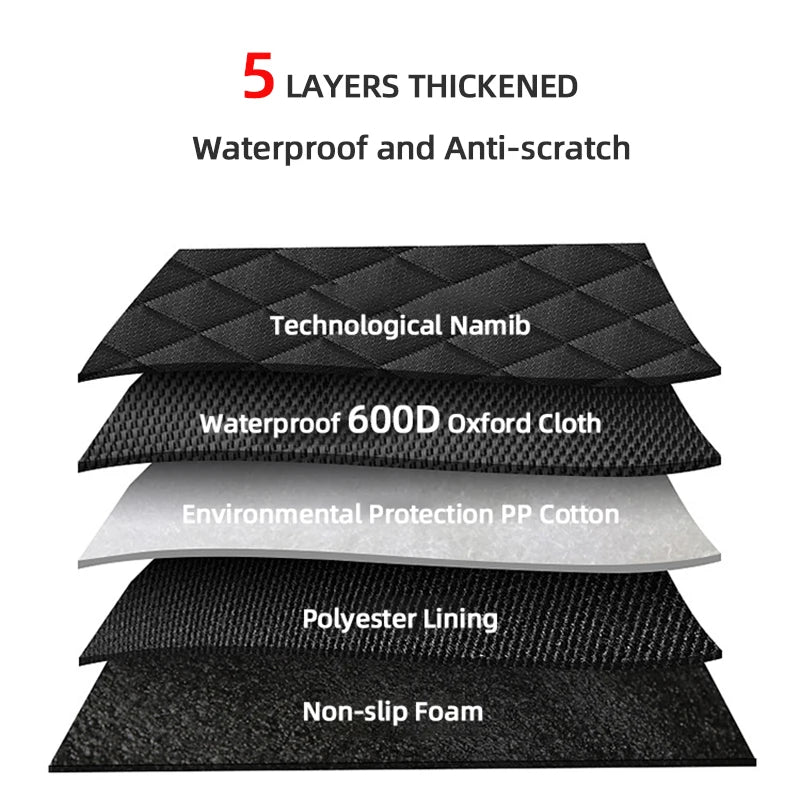Waterproof Dog Car Seat Cover | Hammock Style Rear Seat Protector for Safe Pet Travel