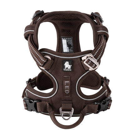 TrueLove Pet Harness: No Pull, Split Design for Small, Medium & Large Dogs | Fashionable Outdoor Harness