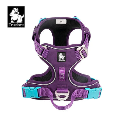 TRUE LOVE No Pull Reflective Dog Harness | Adjustable, Comfortable Nylon Pet Harness