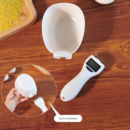 Digital Pet Food Measuring Scoop | Electronic Dog & Cat Food Measuring Cup with LED Display