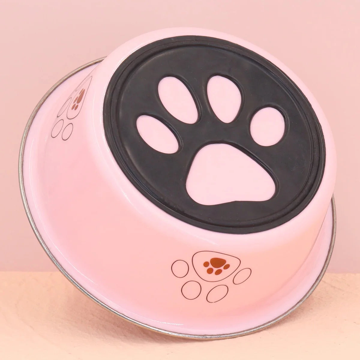 Non-Slip Stainless Steel Pet Bowl | Easy to Clean Dog & Cat Feeder for Indoor Use