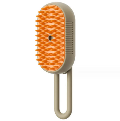 Electric Pet Spray Comb for Cats and Dogs | Anti-Flying Hair Removal Brush with One-Key Spray and Massage Function
