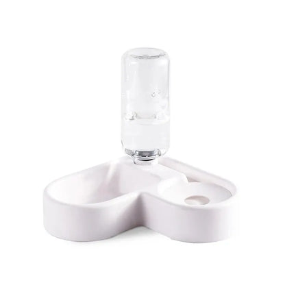 Double Dog and Cat Bowl Set | Pet Feeding Bowls for Cats and Small Dogs