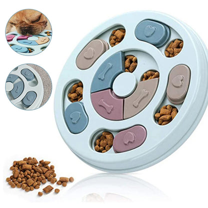 Interactive Dog Feeder Toy | Educational Food Dispenser for Puppies | Stimulate Intelligence & Slow Feeding