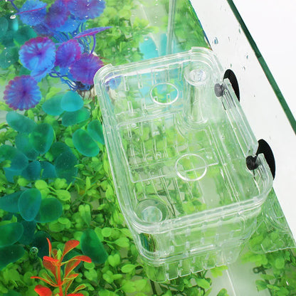 High Clear Fish Breeding Box | Multifunctional Aquarium Isolation Tank for Guppies & Fry